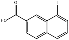 8-IODONAPHTHALENE-2-CARBOXYLIC ACID Structure