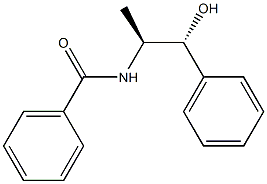 Benzamide, N-[(1S,2R)-2-hydroxy-1-methyl-2-phenylethyl]- 구조식 이미지