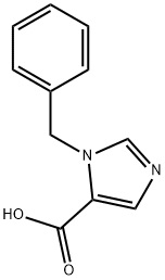 1-Benzylimidazole-5-carboxylic Acid 구조식 이미지