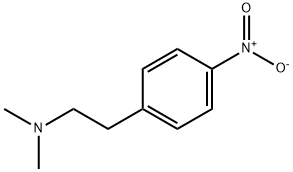 Benzeneethanamine, N,N-dimethyl-4-nitro- Structure