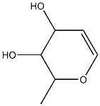 2-methyl-3,4-dihydro-2H-pyran-3,4-diol Structure
