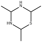 2H-1,3,5-Thiadiazine, tetrahydro-2,4,6-trimethyl- Structure