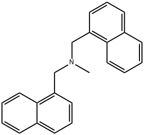 1-Naphthalenemethanamine,N-methyl-N-(1-naphthalenylmethyl)- Structure