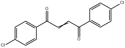 2-Butene-1,4-dione,1,4-bis(4-chlorophenyl)- 구조식 이미지