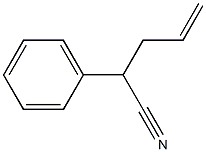 Benzeneacetonitrile, a-2-propenyl- Structure