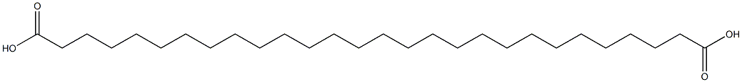 Octacosanedioic acid Structure