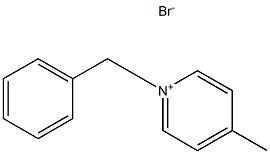 1-benzyl-4-methylpyridin-1-ium:bromide 구조식 이미지