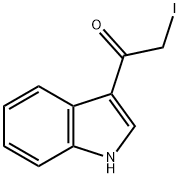 1-(1H-Indol-3-Yl)-2-Iodo-Ethanone Structure