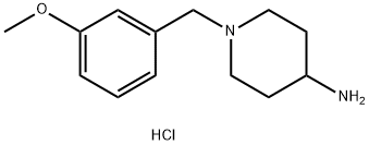 1-(3-Methoxybenzyl)piperidin-4-amine dihydrochloride Structure