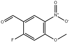 2-Fluoro-4-methoxy-5-nitro-benzaldehyde Structure