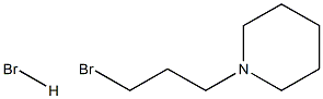 Piperidine, 1-(3-bromopropyl)-, hydrobromide Structure