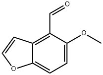 5-methoxybenzofuran-4-carbaldehyde Structure