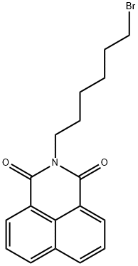 2-(6-Bromohexyl)-1H-benz[de]isoquinoline-1,3(2H)-dione 구조식 이미지