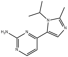 602306-61-6 4-(2-methyl-3-(propan-2-yl)-3H-imidazol-4-yl)pyrimidin-2-amine