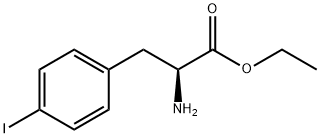 DL-4-iodo- Phenylalanine ethyl ester 구조식 이미지