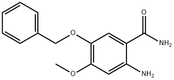 2-Amino-5-(benzyloxy)-4-methoxybenzamide 구조식 이미지