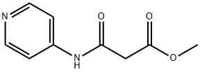 methyl 3-oxo-3-(pyridin-4-ylamino)propanoate 구조식 이미지