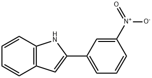 1H-Indole, 2-(3-nitrophenyl)- Structure