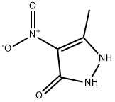 5-methyl-4-nitro-1H-pyrazol-3(2H)-one 구조식 이미지