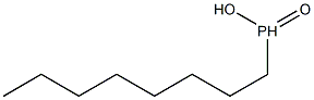 Phosphinic acid, octyl- Structure