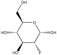 (2S,3R,4S,5S,6R)-3-fluoro-6-(hydroxymethyl)oxane-2,4,5-triol Structure