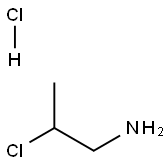 2-chloropropan-1-amine hydrochloride 구조식 이미지