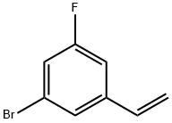 1-Bromo-3-Ethenyl-5-Fluoro-Benzene 구조식 이미지