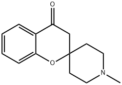 3,4-dihydro-1'-(methyl)spiro[2H-1-benzopyran-2,4'-piperidine]-4-one Structure