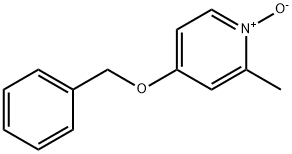 4-(benzyloxy)-2-picoline N-oxide 구조식 이미지