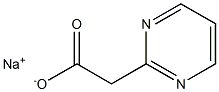 sodium 2-(pyrimidin-2-yl)acetate 구조식 이미지