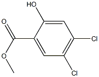 Methyl 4,5-dichloro-2-hydroxybenzoate 구조식 이미지