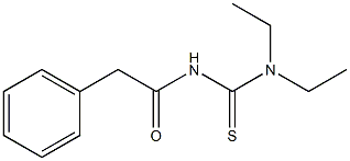 N-[(diethylamino)carbonothioyl]-2-phenylacetamide Structure