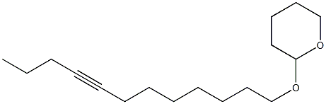 2H-Pyran,2-(8-dodecyn-1-yloxy)tetrahydro- Structure