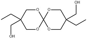 1,5,7,11-Tetraoxaspiro[5.5]undecane-3,9-dimethanol, 3,9-diethyl- Structure