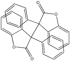 [3,3'-Bibenzofuran]-2,2'(3H,3'H)-dione, 3,3'-diphenyl- 구조식 이미지