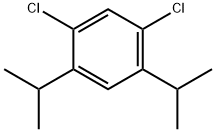 Benzene, 1,5-dichloro-2,4-bis(1-methylethyl)- Structure