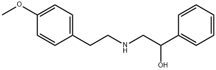 2-((4-methoxyphenethyl)amino)-1-phenylethanol Structure