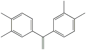 Benzene, 1,1'-ethenylidenebis[3,4-dimethyl- 구조식 이미지