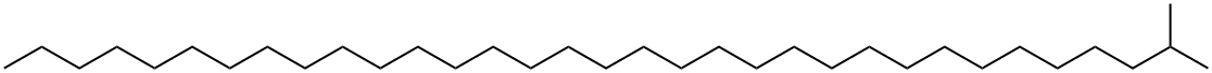 Tritriacontane, 2-methyl- Structure