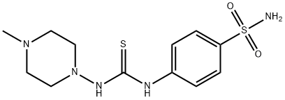 4-{[(4-methylpiperazin-1-yl)carbamothioyl]amino}benzenesulfonamide Structure