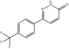 6-(4-(trifluoromethyl)phenyl)pyridazin-3(2H)-one Structure