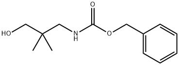 BENZYL (3-HYDROXY-2,2-DIMETHYLPROPYL)CARBAMATE 구조식 이미지