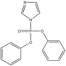 Phosphonic acid, 1H-imidazol-1-yl-, diphenyl ester 구조식 이미지