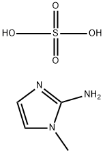 1-methyl-1H-imidazol-2-amine sulfate Structure