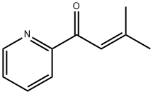 2-Buten-1-one, 3-methyl-1-(2-pyridinyl)- Structure