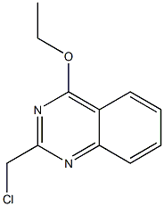 Quinazoline, 2-(chloromethyl)-4-ethoxy- Structure