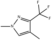 1H-Pyrazole, 1,4-dimethyl-3-(trifluoromethyl)- Structure