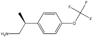 ((1S)-1-[4-(TRIFLUOROMETHOXY)PHENYL]ETHYL)METHYLAMINE Structure