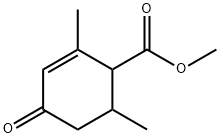 Methyl 2,6-dimethyl-4-oxocyclohex-2-enecarboxylate Structure