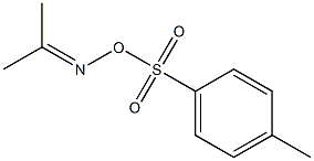 N-(4-methylphenyl)sulfonyloxypropan-2-imine 구조식 이미지